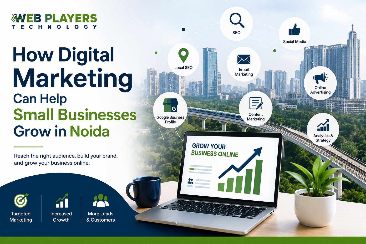 How Digital Marketing Can Help Small Businesses Grow in Noida